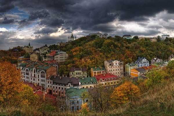 Image - A view on the Starokyivska Hora in Kyiv.
